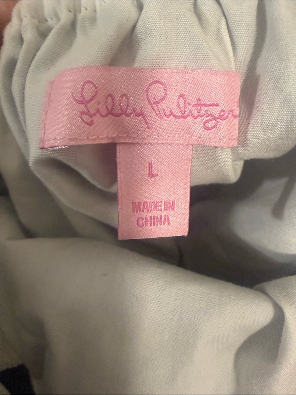 Lilly Pulitzer Strapless Anchor Colorblock Sundress Navy Pink White Size L - Picture 4 of 8